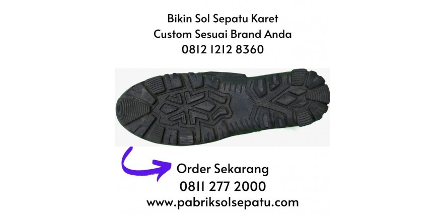 Pabrik Sol Sandal Slide Bahan Karet